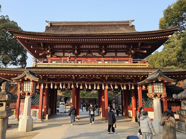 다자이후 텐만구, 학문의 신을 모신 천년의 신사