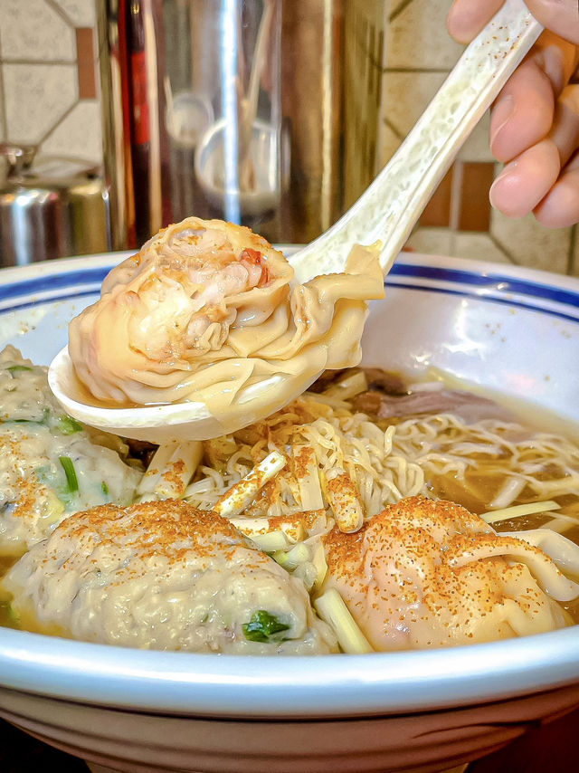 高質食材夠晒抵，食粉麵去雲吞仔