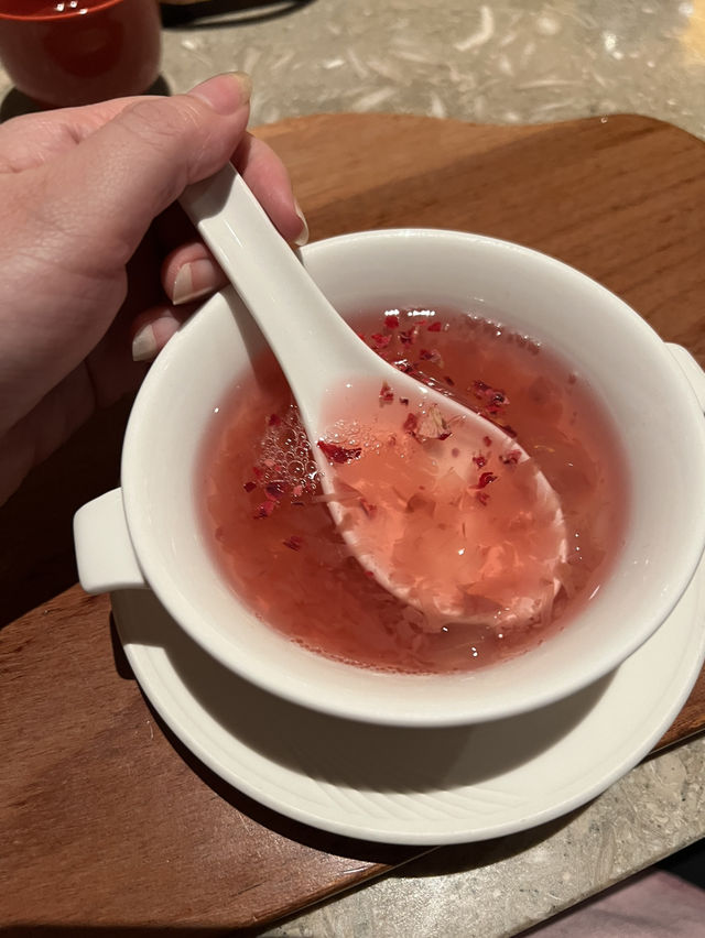 北投雍翠庭米其林餐廳，好好吃～