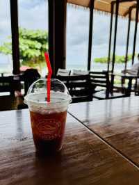 🌊 Coffee by the Waves – Highlands at Bai Sao Beach