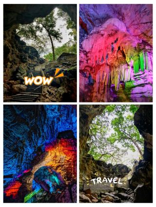 #hellohalloween
🪨 Borra Caves – Nature’s Underground Wonder! 🌌✨
Located in the Araku Valley of Andhra Pradesh, Borra Caves are famous for their stunning limestone formations and mystical ambience 💫. Formed millions of years ago, these caves feature fascinating stalactites and stalagmites illuminated by colorful lights 🌈. A perfect spot for adventure lovers and nature explorers alike! 🌿⛰️

#BorraCaves #ArakuValley #NaturalWonder