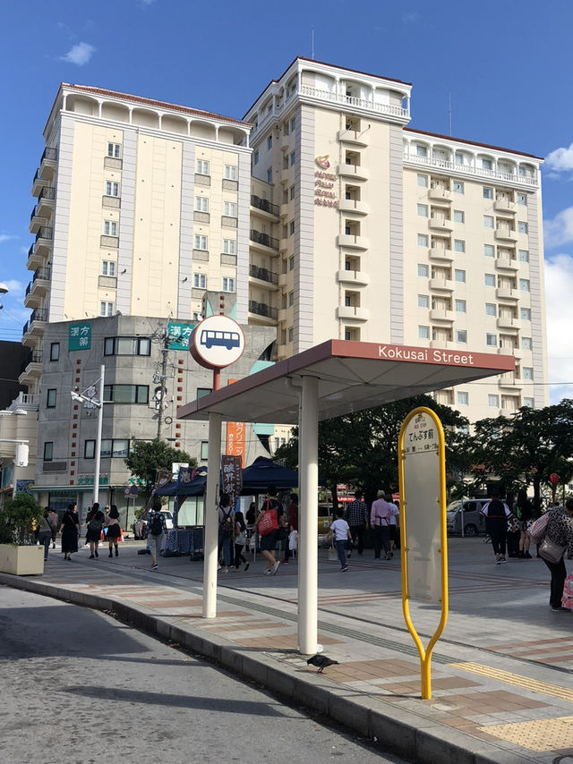 ถนนคนเดิน Kokusai-dori Okinawa ❤️🌺 ถนนคนเดิน Kokusai-dori Okinawa ❤️🌺