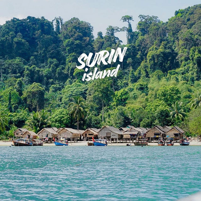 เที่ยวเกาะสุรินทร์