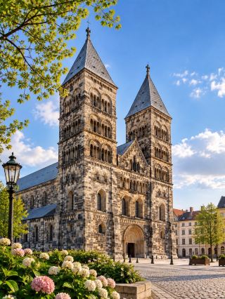 ⛪️✨ Lund Cathedral — The Ancient Cathedral of Lund 🇸🇪

In the heart of Lund, an ancient city in southern Sweden, stands a magnificent sandstone architectural masterpiece that has stood the test of time for almost 900 years: Lund Cathedral (Lunds domkyrka). This Romanesque cathedral with its twin towers, approximately 55 meters high, has become an iconic image of Lund ✨ (Svenska kyrkan).

The exterior is striking with its sandstone walls and architectural lines that exude a solemn, serene, and powerful aura. The interior, however, is filled with fascinating historical details, particularly the ancient astronomical clock and the crypt, an older part of the cathedral dating back to the Middle Ages 🌿 (Svenska kyrkan).

What makes this place particularly charming is the atmosphere where time seems to slow down. Soft light falls on the stone walls, the sound of footsteps echoes in the old halls, and small details tell the stories of people from centuries past. Every corner feels like a step back in time to experience Scandinavian history 🤍

📍 Location: Kyrkogatan 6, Lund
🎟️ Admission to the Cathedral: Free
⏰ General Opening Hours: Monday–Friday 8:00 AM–6:00 PM | Saturday 9:30 AM–5:00 PM | Sunday 9:30 AM–6:00 PM. Hours may vary on special occasions or events (Svenska kyrkan).

💡 Highlight: If visiting on a weekday, be sure to see the Astronomical Clock at 12:00 PM or 3:00 PM. There is also a short lecture about the clock at 11:45 AM every weekday (Svenska kyrkan).

✨ Lund Cathedral — A beauty that needs no words; time itself has told its story.

#LundCathedral #Lund #Sweden #TravelSweden