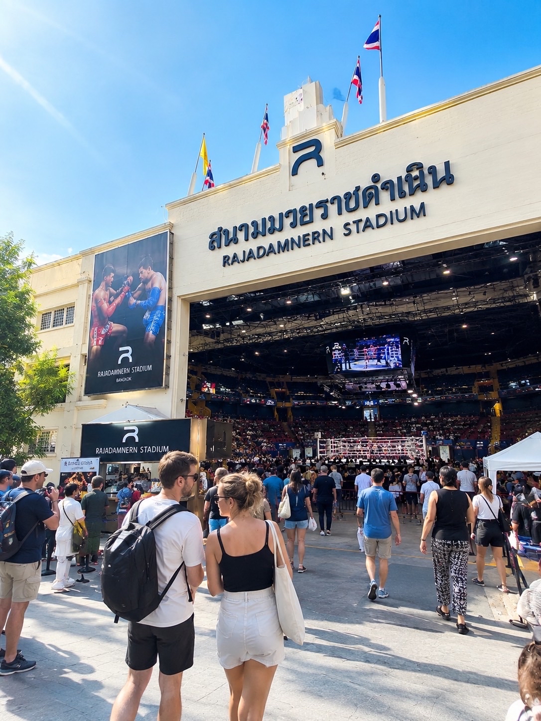 🥊 Rajadamnern Boxing Stadium — Bangkok