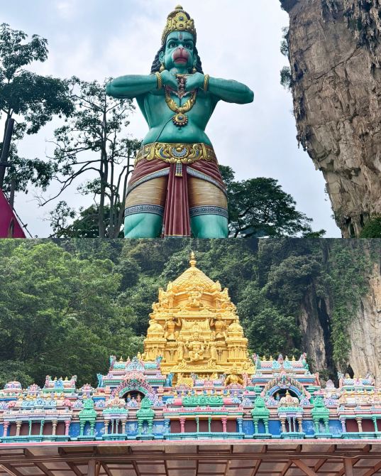 DON'T!! Climb Batu Caves: 272 Rainbow Steps in Malaysia if you want to avoid a workout.