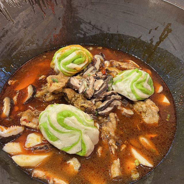 四個大男人都要打包走嘅大件東北菜