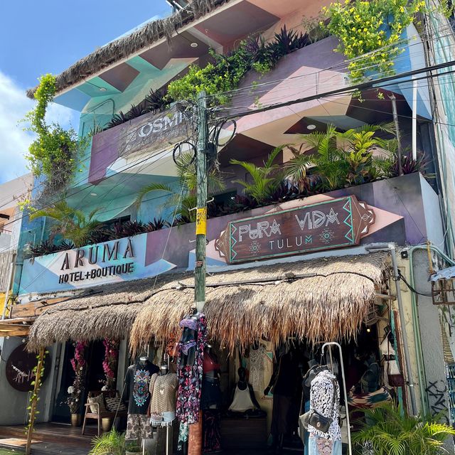 Downtown in Tulum, Mexico🇲🇽