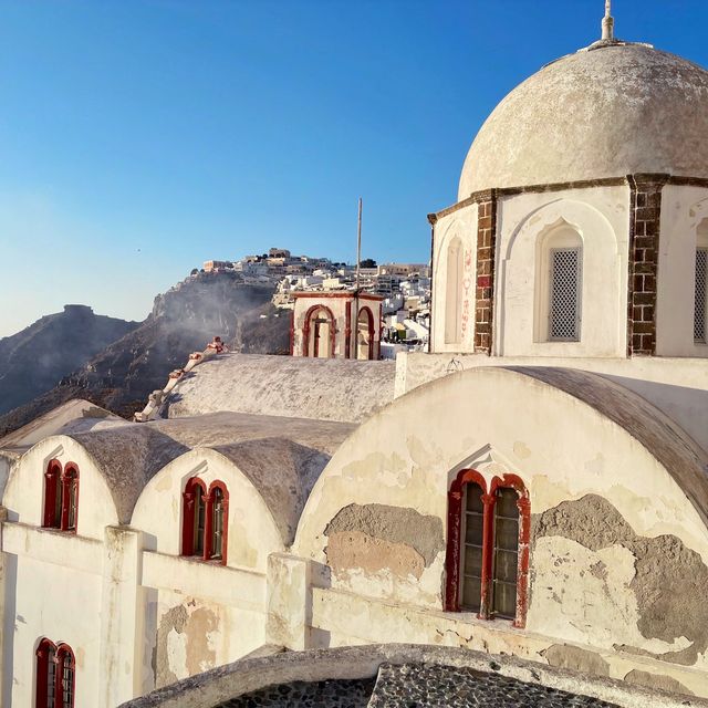 Ancient Thira ( Fira ) ⛪️ 