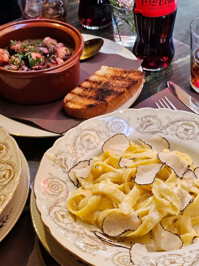 🇮🇹 이탈리아 로마 트러플 파스타 맛집은 여기예요 💚