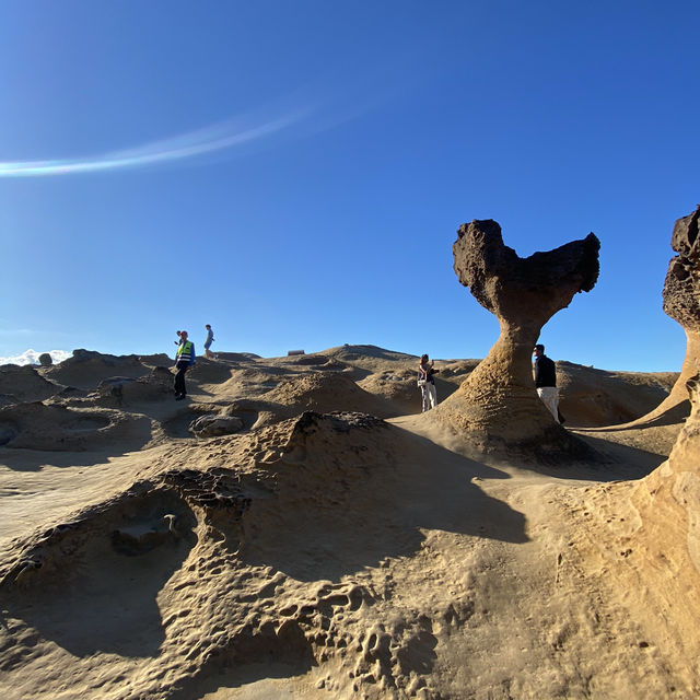 อุทยานธรณีเย๋หลิ่วYehliu Geopark