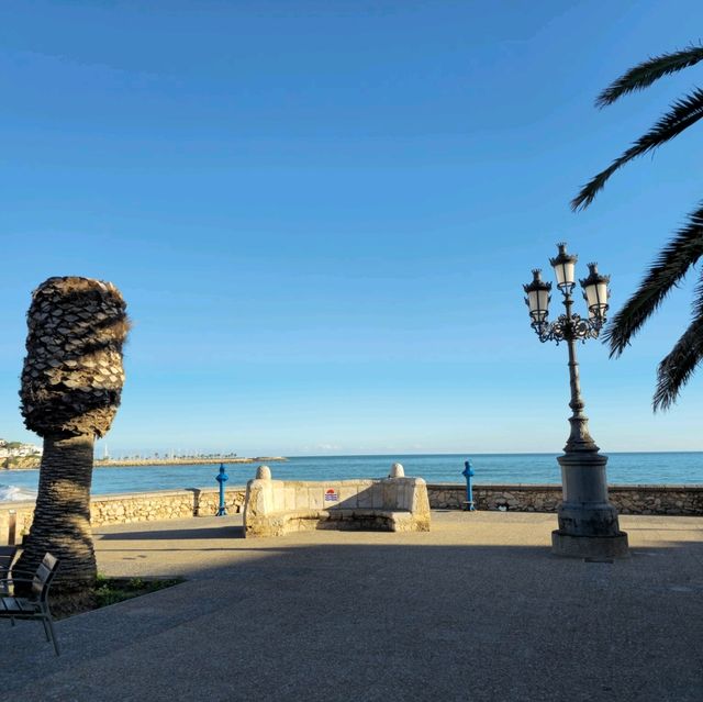 유럽여행 스페인 바르셀로나 시체스 San Sebastian beach