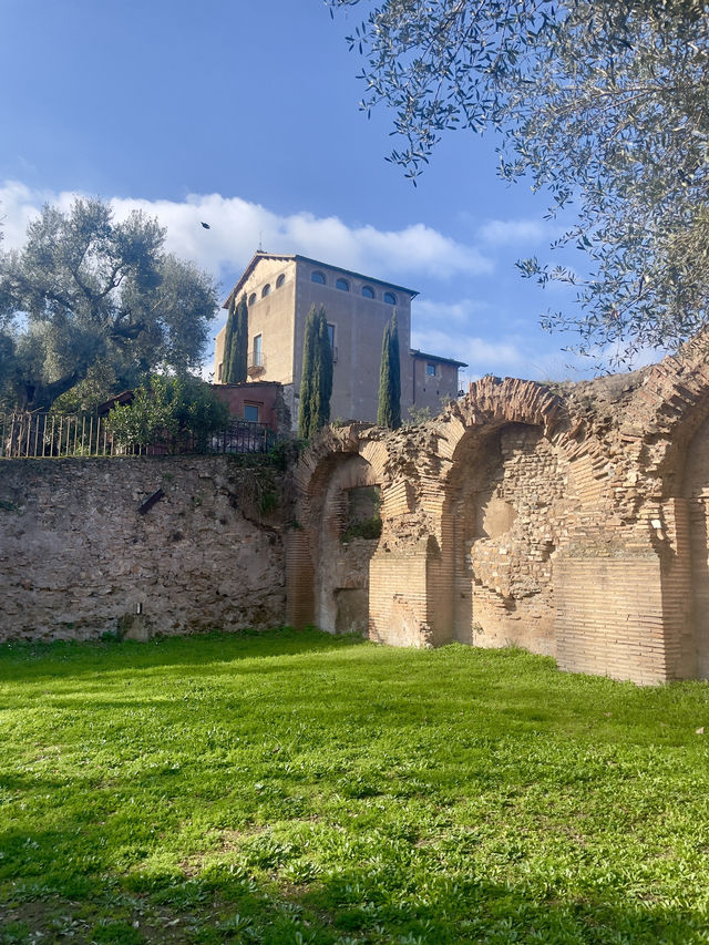 Celebrating Serenity on Palatine Hill