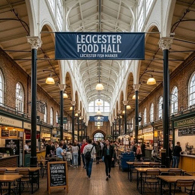  Leicester Food Hall: A Lively Hub of Global Flavours 🇬🇧✨