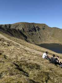 Climbing helvellyn!