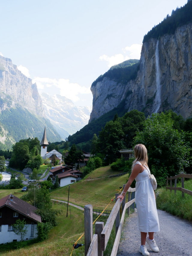 🇨🇭💧 รีวิว Lauterbrunnen – หุบเขาแห่งน้ำตก!