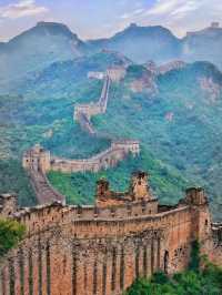 🧱 Stone and Sky – Jinshanling Great Wall, China