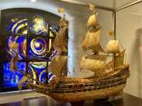 Amber Museum in Kaliningrad.