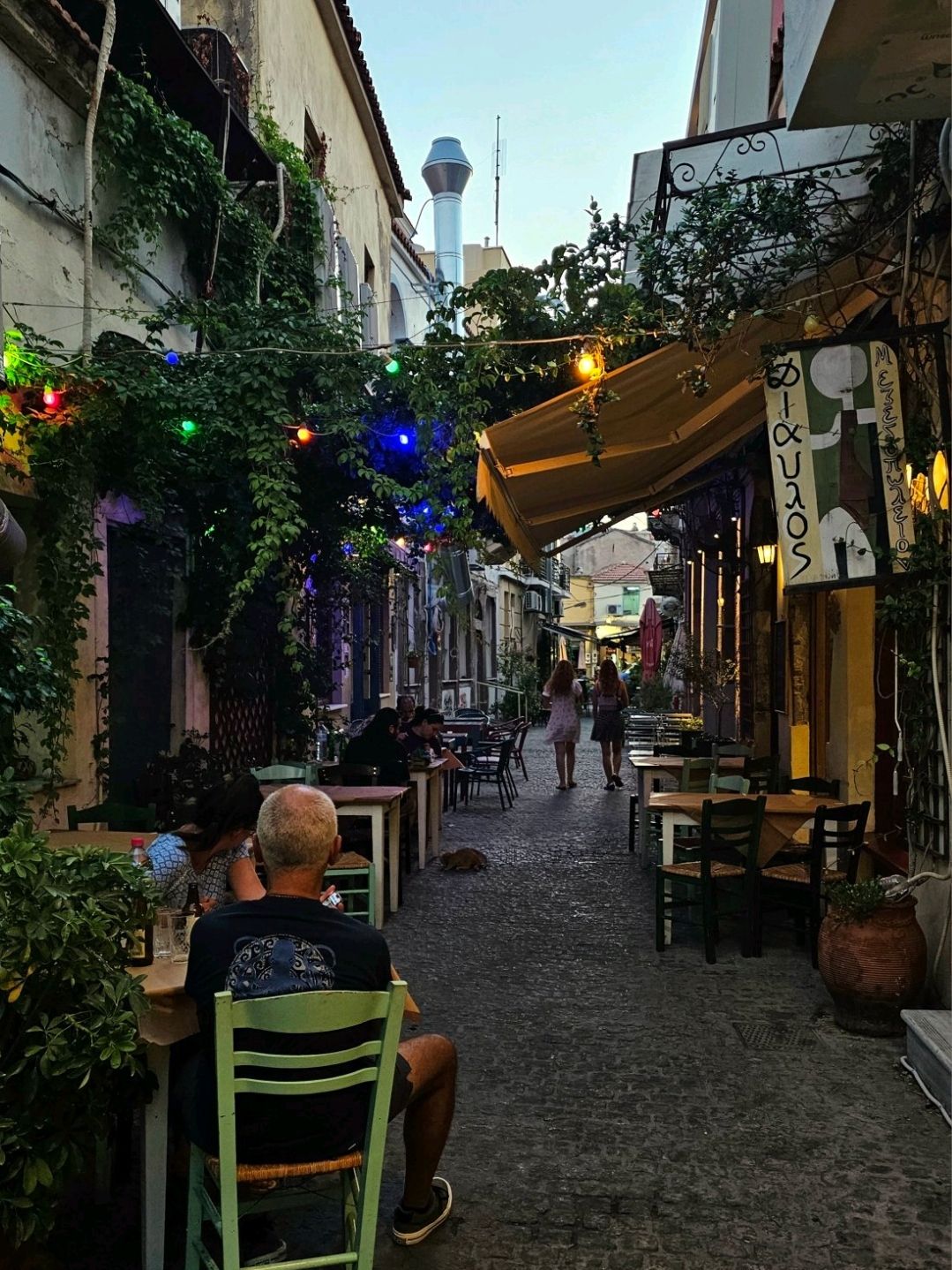Lovely little streets around the Mytilene port area 