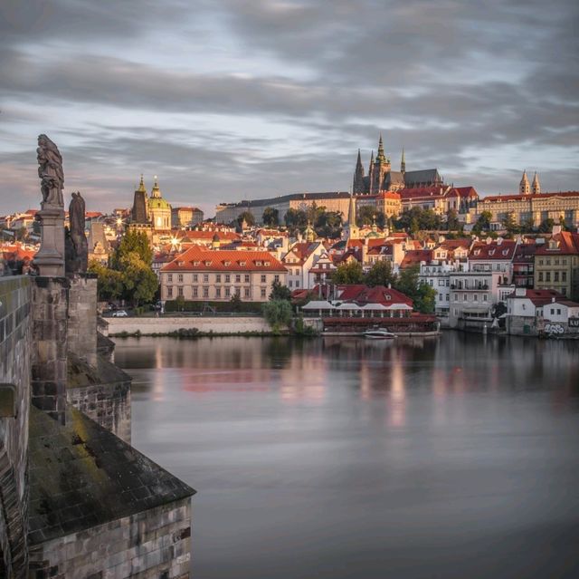 Prague's Famous Bridge!