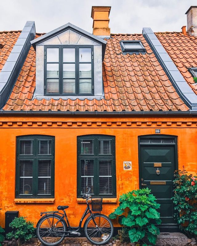 Colorful street houses 🏡 | Aarhus, Denmark 🇩🇰 |