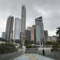 打卡香港尖沙咀東海濱平臺花園