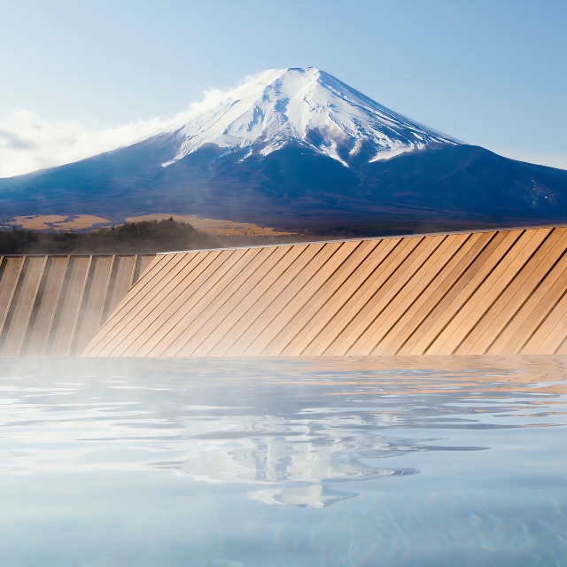 Traditional Ryokan + Mt.Fuji = Perfection
