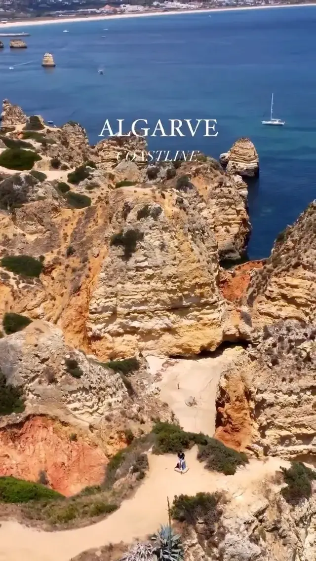 Ponta da Piedade Trail -The Most Picturesque Trail in Algarve, Portugal 🎥