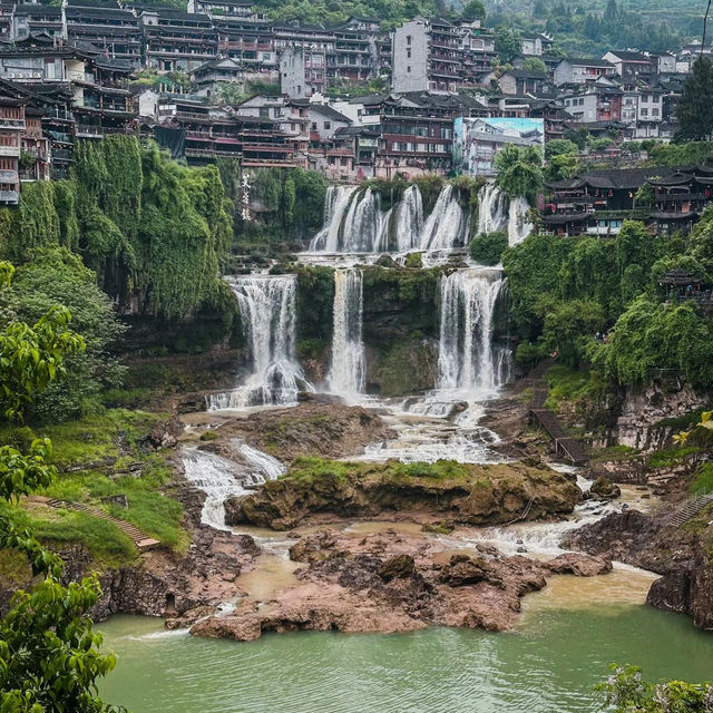 煙雨江南牆裂推薦-芙蓉古鎮|