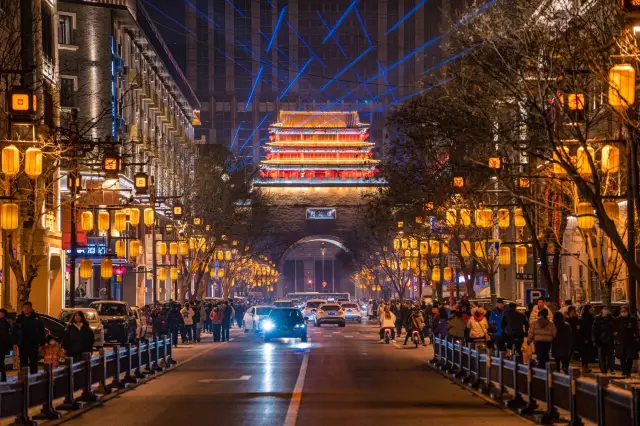 The night view of Shenyang is enchanting