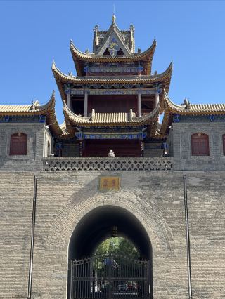 Yinchuan｜I have to say, the Drum Tower has a very unique design