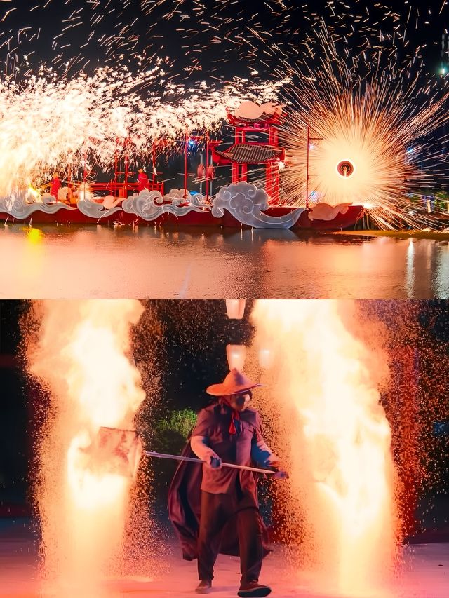 江蘇啟東看日出 暑期最火爆的夜遊 啟唐城夜遊樂園實用遊玩攻略