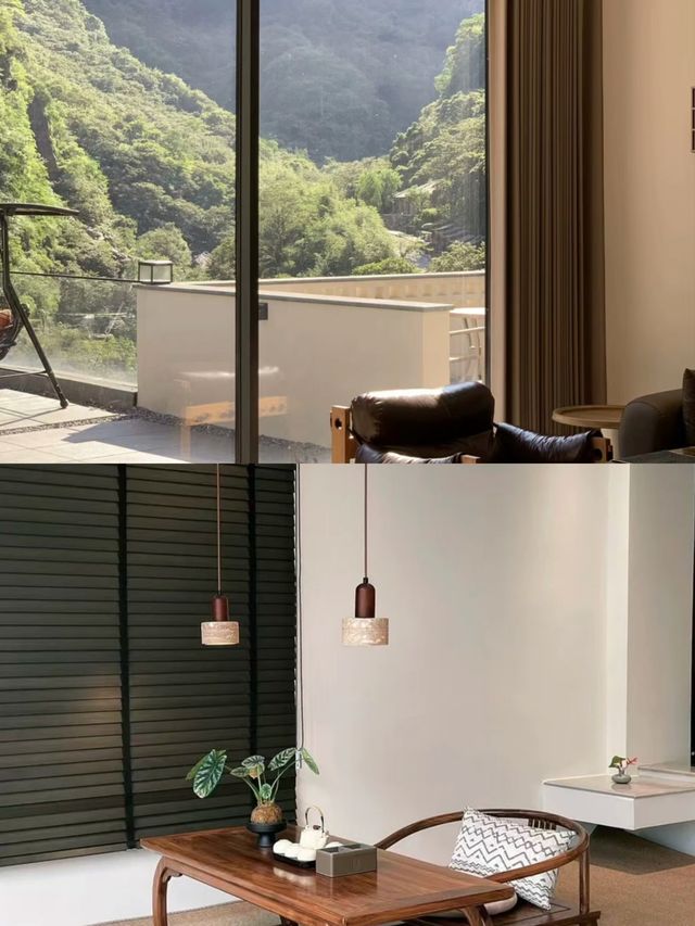 藏在雲溪山林裡的酒店。