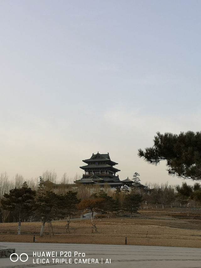 北京遊之四：冬天的世園公園。