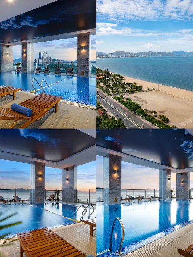芽莊夏娃酒店：擁抱海景美好時光。