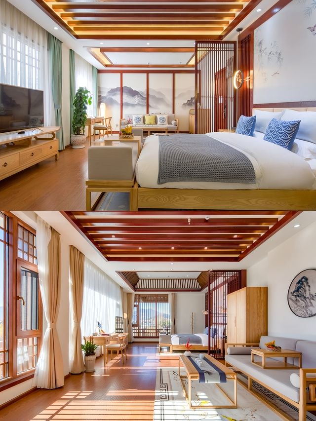 瓊樓夜月·俏半山設計師空中花園觀全景美宿·靜謐花園。
