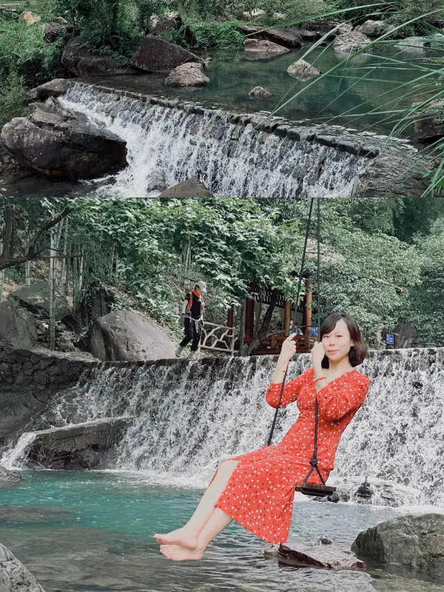 닝하이 숨은 명소———옌창산 폭포