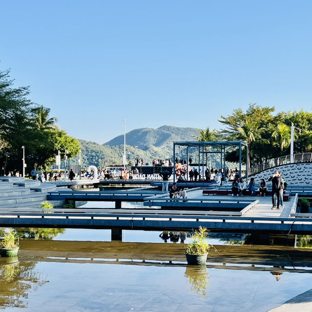 我來深圳鹽田中央公園啦！