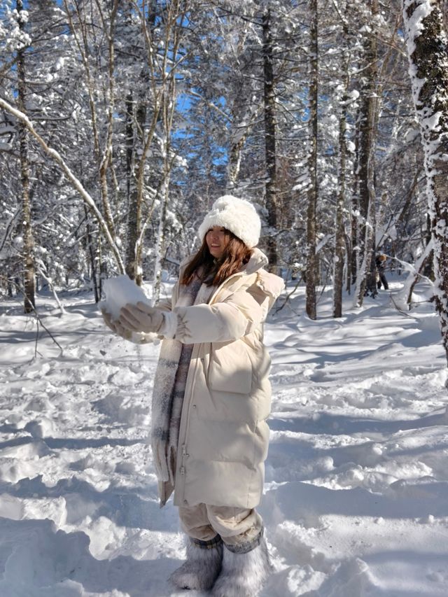 老里克湖徒步||喜歡玩雪的我很開心~~