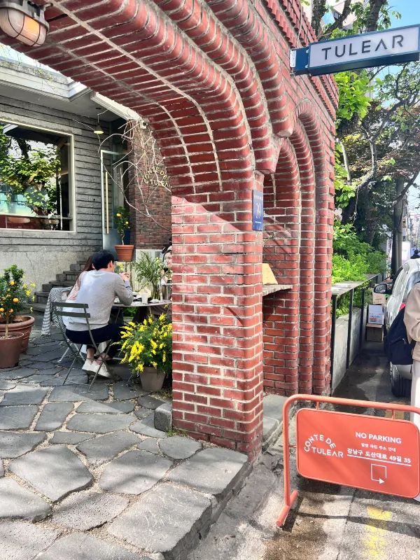 狎鸥亭で大人気のブランチスポット