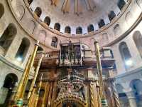 Visiting the Church of the Holy Sepulcher ⛪✨
