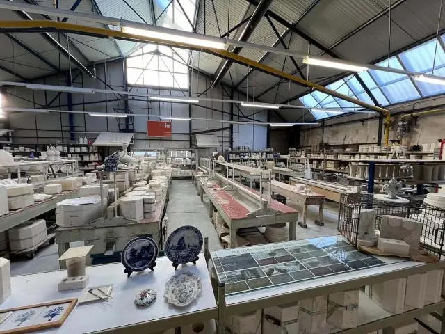 Stumble into a Dutch blue-and-white fairytale and encounter the Royal Delft