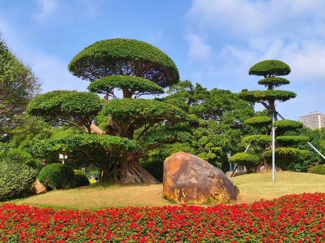 遊玩休閒好去處——南湖公園