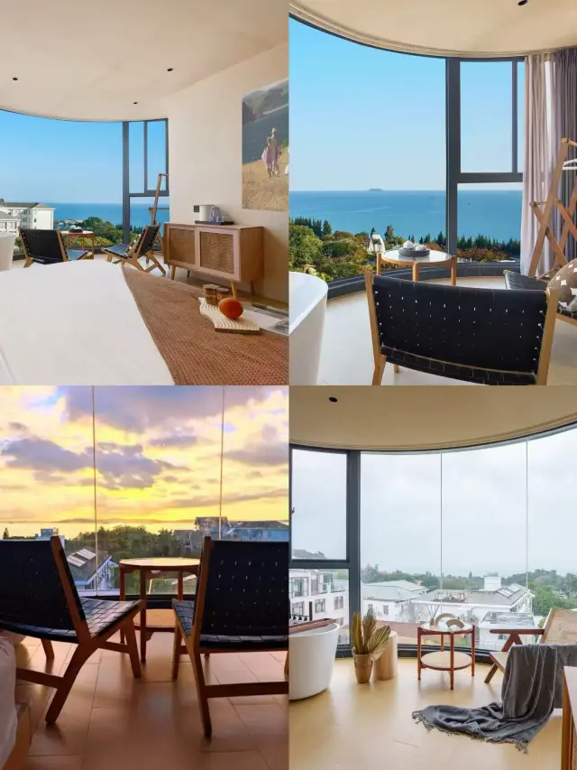 A divine homestay in Xiamen! Soak in the tub while watching the sunrise over the Orange Bay.