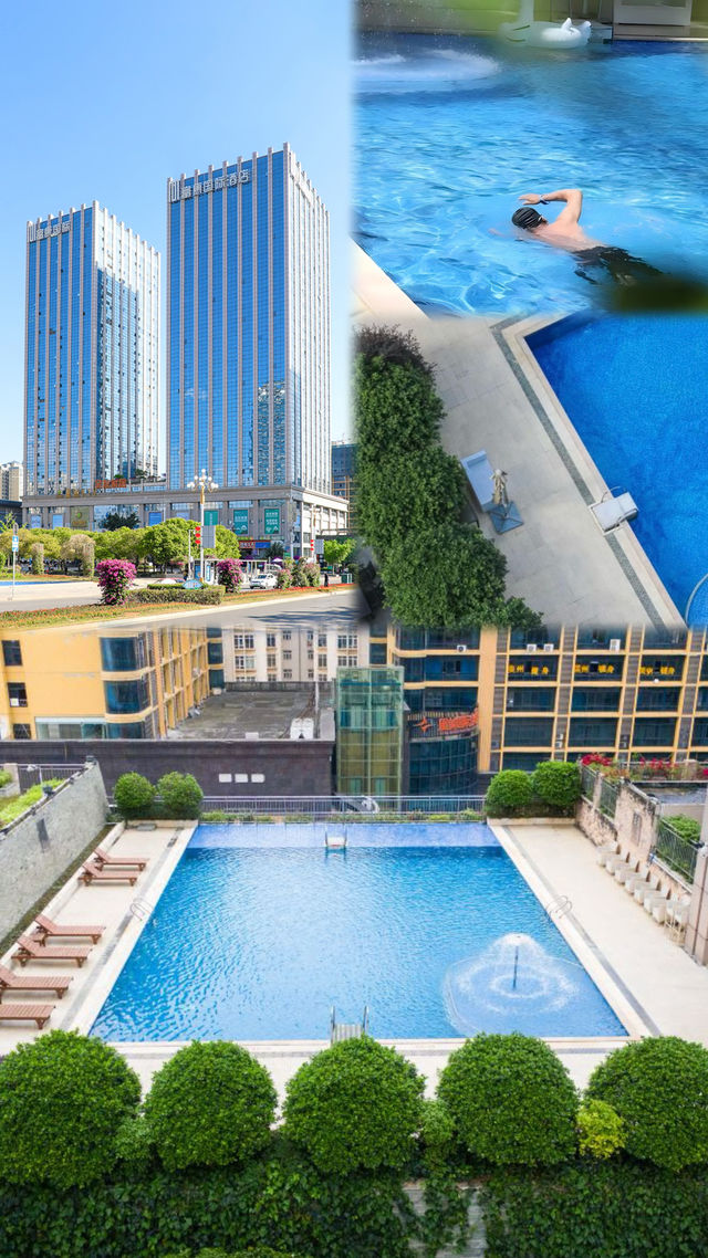 夏日指南丨空中泳池暢爽一夏丨富康