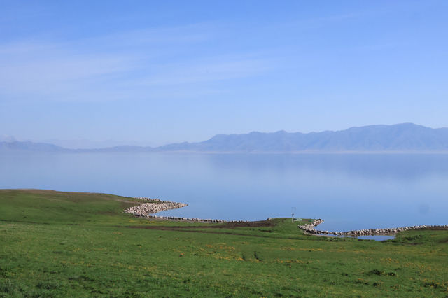 賽里木湖黑活咗