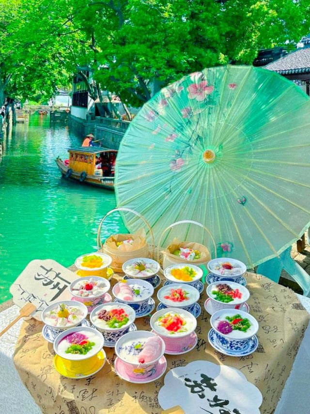 煙雨樓，泛輕舟，七月的姑蘇