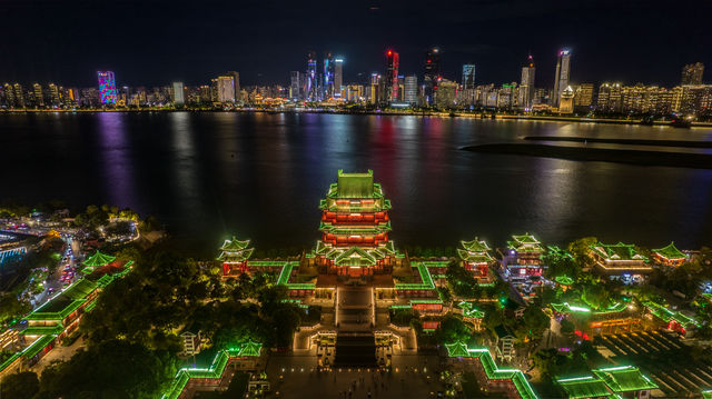 驚艷！滕王閣夜景驚艷了全南昌，穿越千年就在一瞬間～