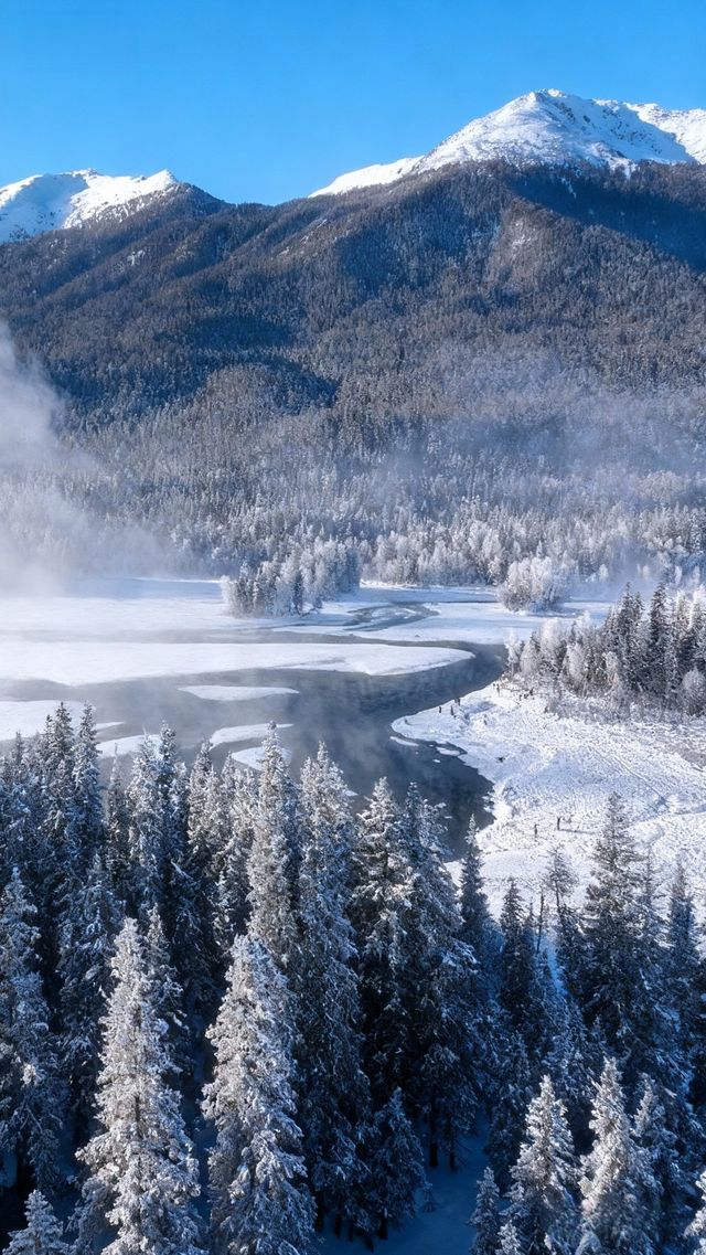 我想～沒人能拒絕冬天的阿勒泰吧！！