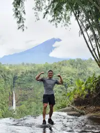 藍棉瀑布 火山雲海與雨林瀑布 被真誠打動